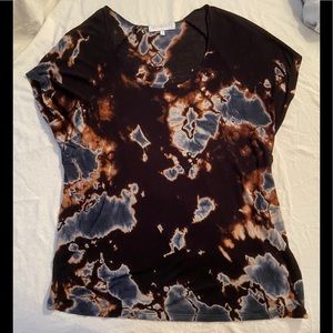 Black/Blue Tie Dye Daydreamer LA Shirt (Size S)